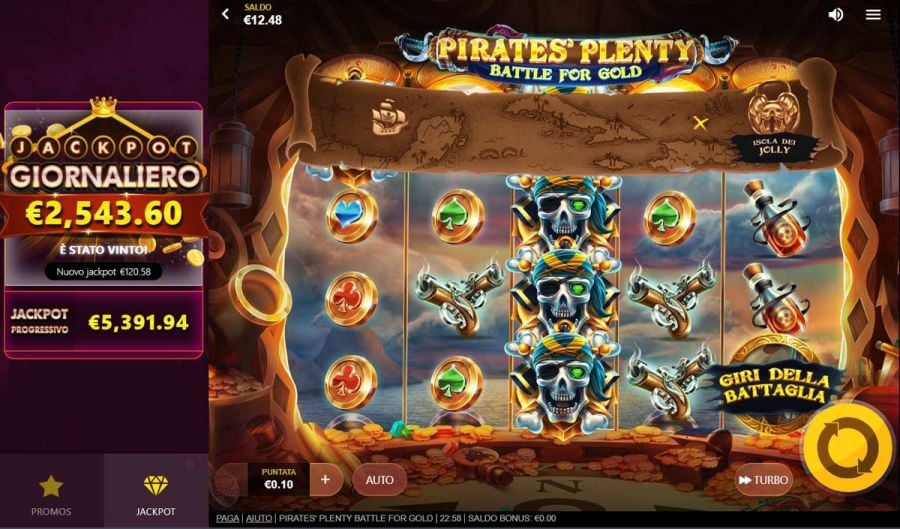 Pirates Plenty Battle For Gold Simboli - -