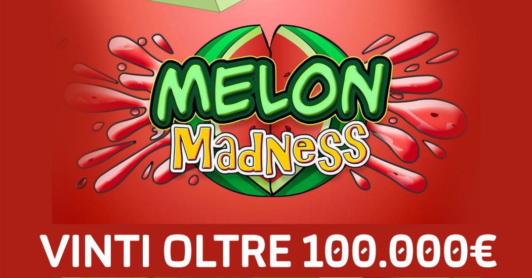 Vinto il Jackpot da 100.000€ alla slot Melon Madness! - -