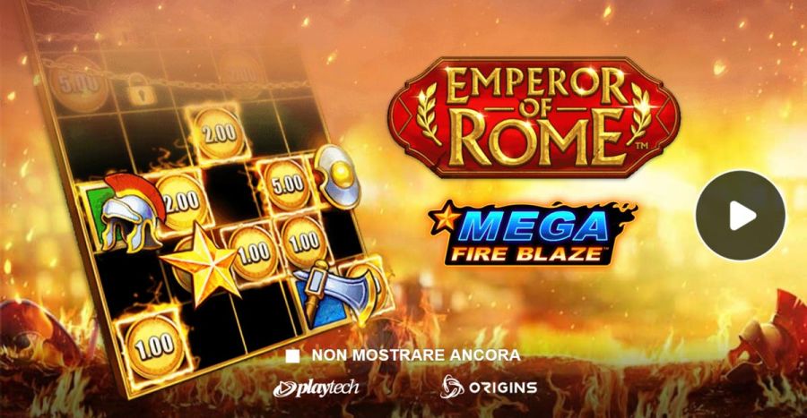 Mega Fire Blaze Emperor Of Rome Schermata Iniziale - -