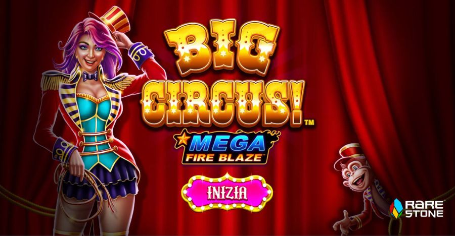 Mega Fire Blaze Big Circus Schermata Iniziale - -